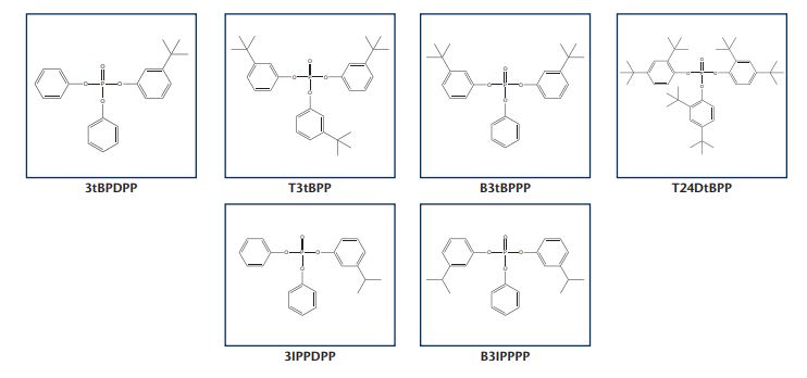 Native Organophosphate Reference Standards Structures
